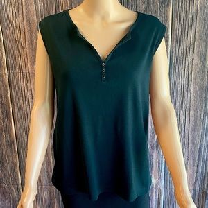 Jones New York sport size XXL soft black tank top